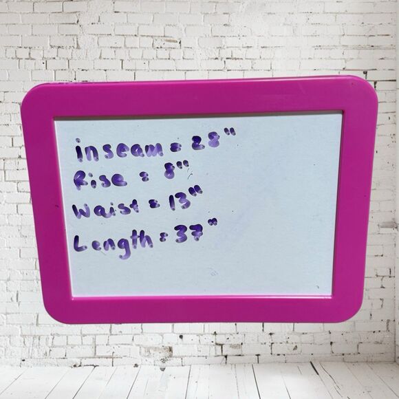 White House Black Market The Slim Crop Jeans Womens 00 Blue Denim Cotton Blend - Picture 5 of 8